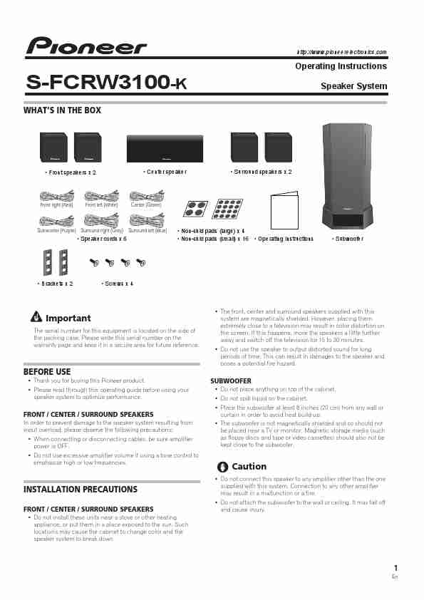 Pioneer Portable Speaker S-FCRW3100-k-page_pdf